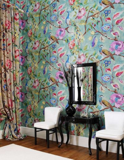 show Wallpaper and Fabric together