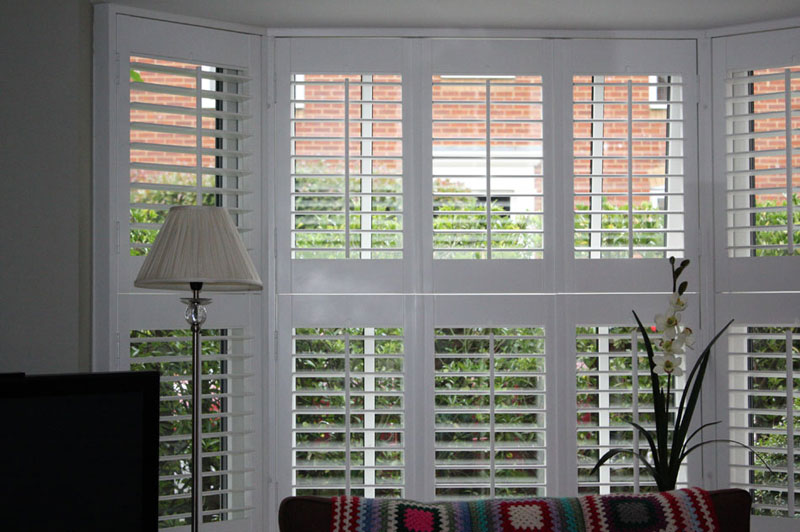 To show how shutters work in a bay window